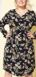 Loft Plus Floral Dress